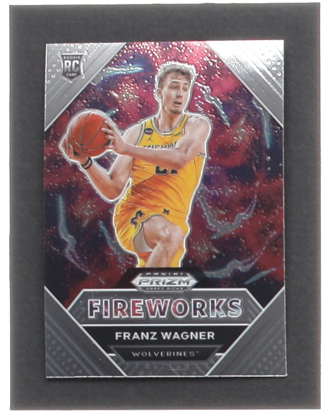 Franz Wagner 2021-22 Panini Prizm Draft Picks Fireworks #7 RC at PristineAuction.com Franz Wagner 2021-22 Panini Prizm Draft Picks Fireworks #7 RC at PristineAuction.com
