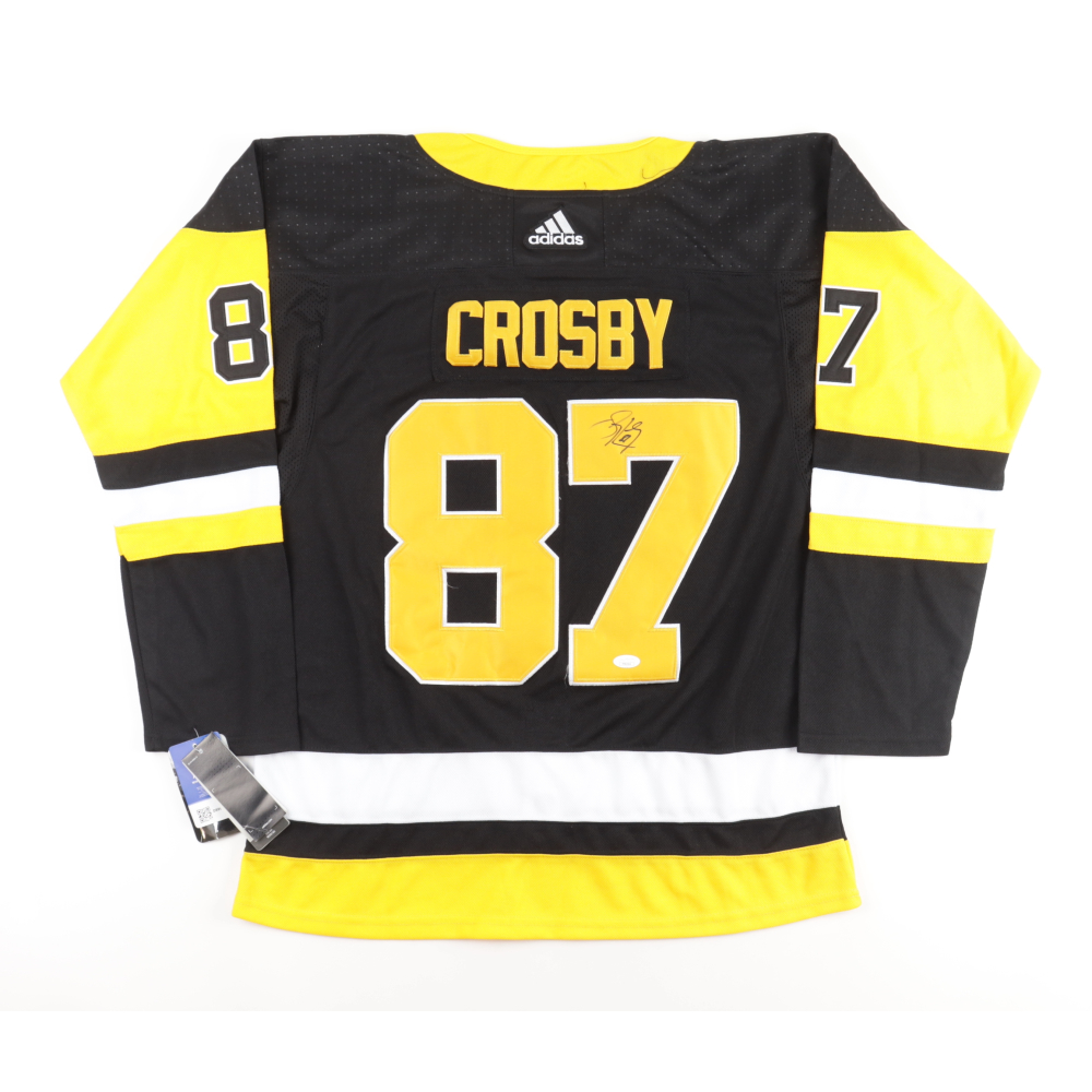 Sidney Crosby Signed Jersey Pittsburgh Penguins Black Adidas - NHL Auctions