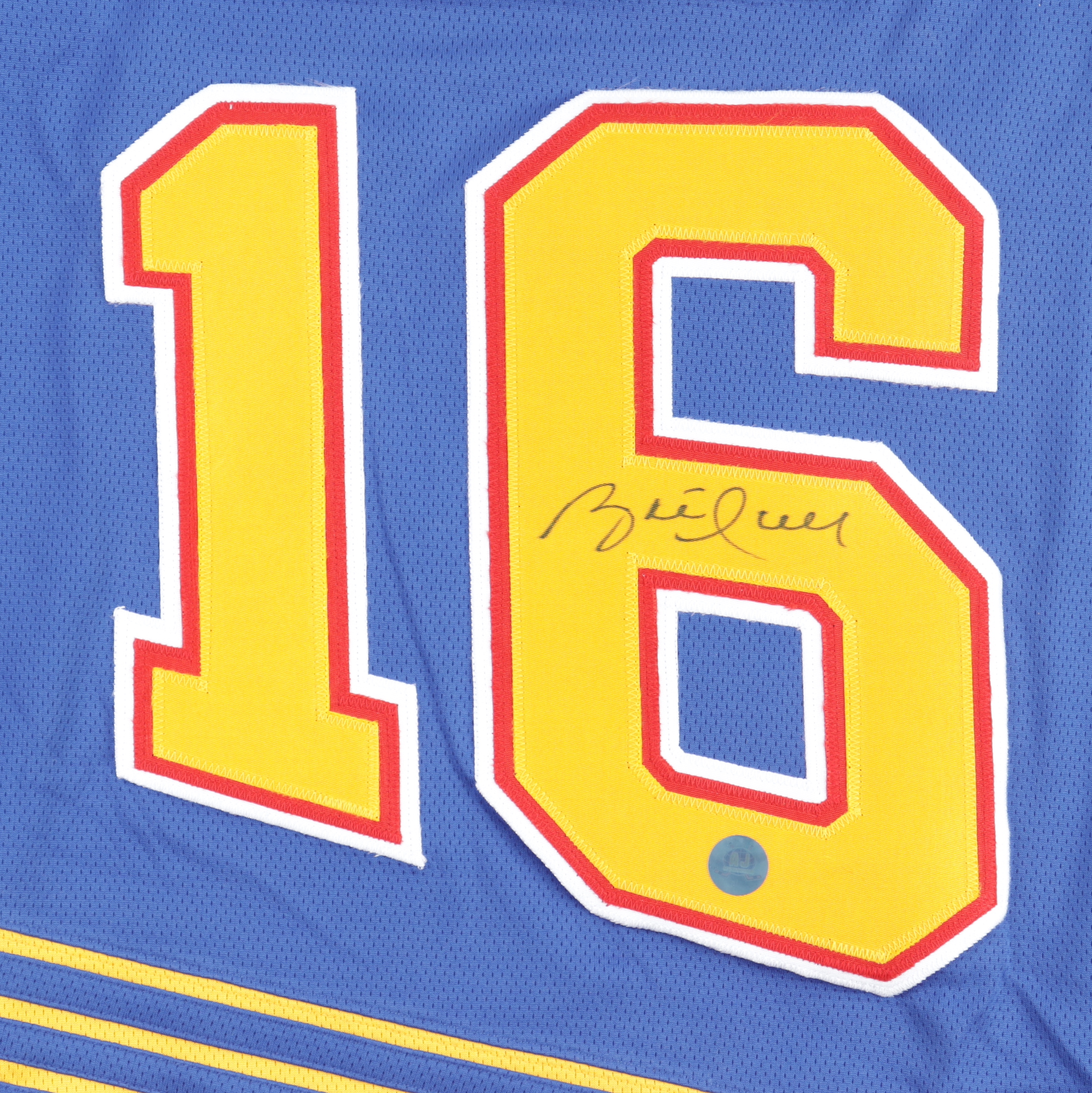 Brett Hull Signed Blues Jersey (AJ's) at PristineAuction.com Brett Hull Signed Blues Jersey (AJ's) at PristineAuction.com