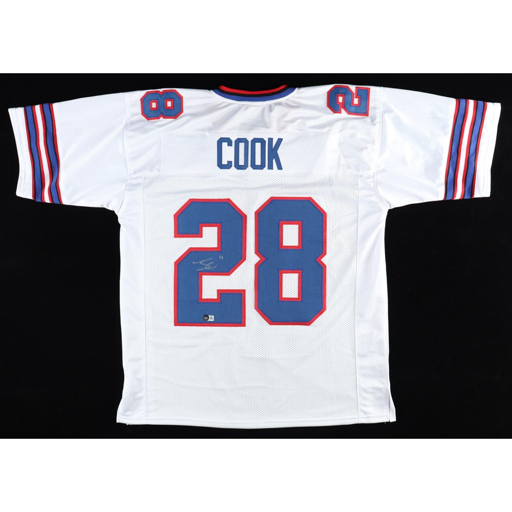 James Cook Signed Jersey (Beckett) at PristineAuction.com