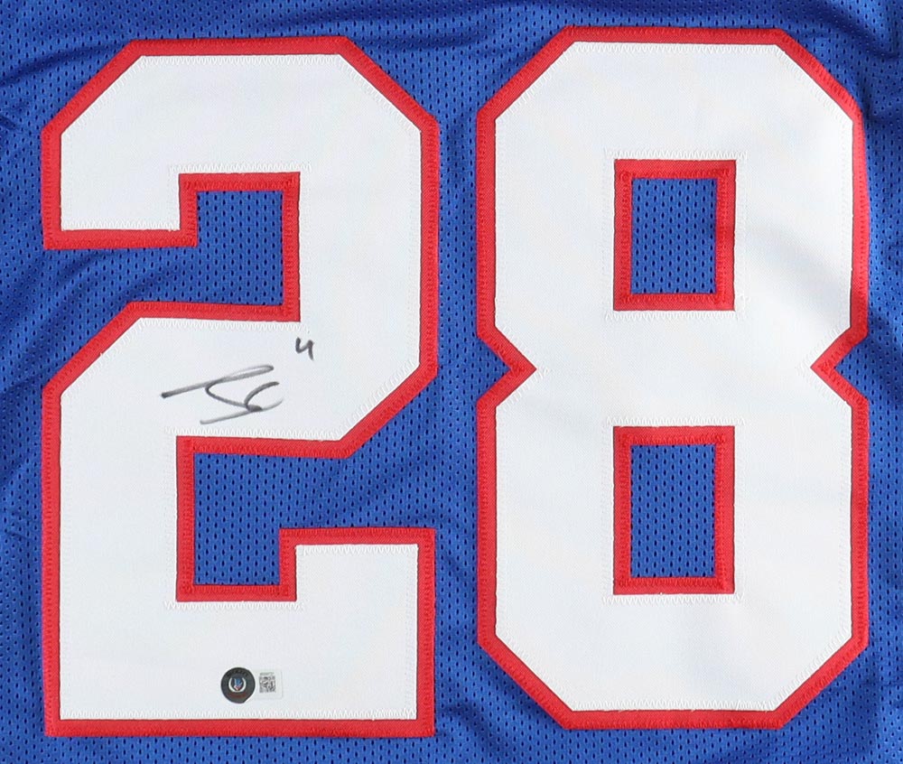 James Cook Signed Jersey (Beckett) at PristineAuction.com James Cook Signed Jersey (Beckett) at PristineAuction.com