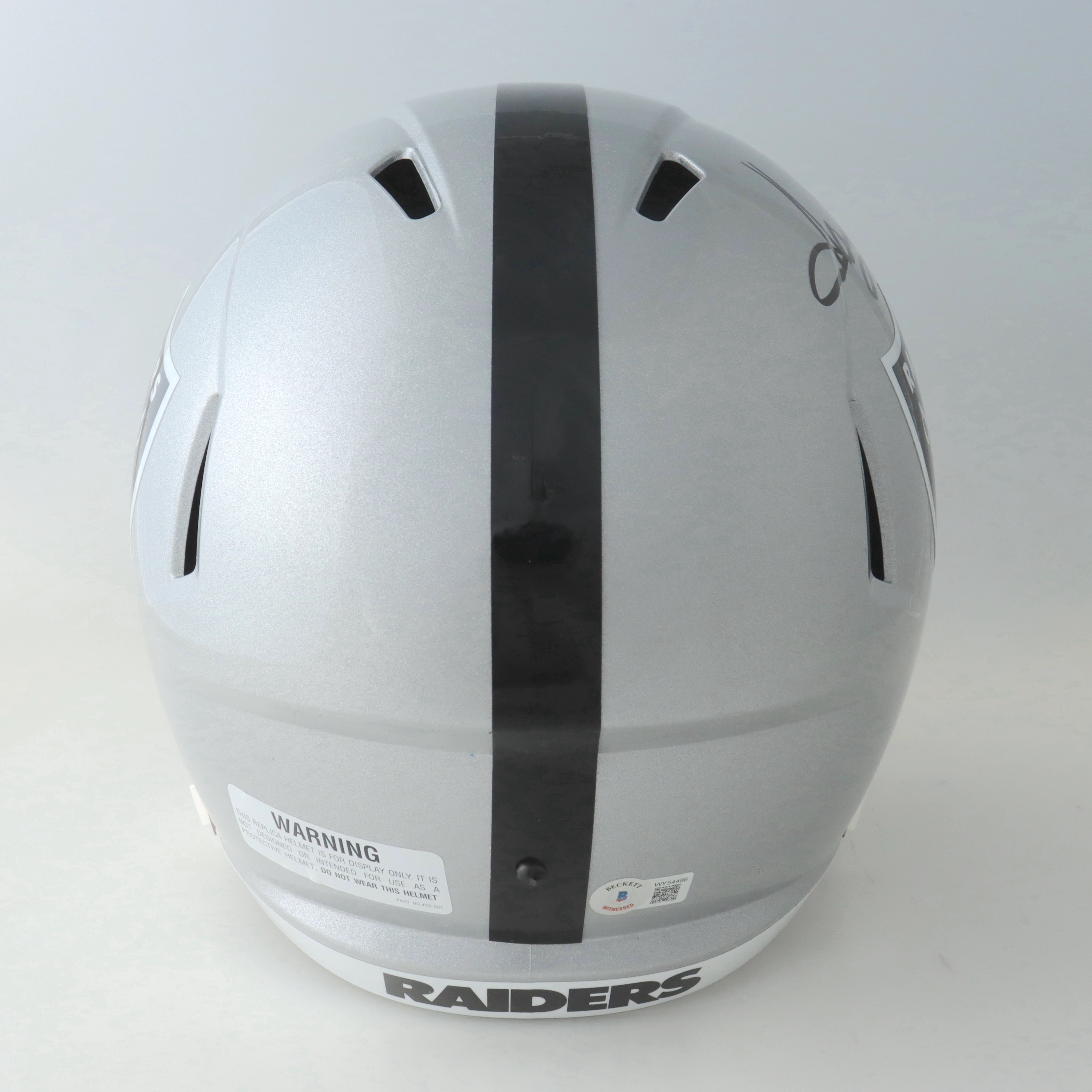 Howie Long Signed Raiders Full-Size Speed Helmet (Beckett) at PristineAuction.com Howie Long Signed Raiders Full-Size Speed Helmet (Beckett) at PristineAuction.com