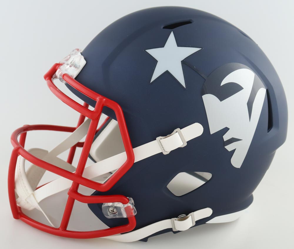Jarrett Stidham Signed Patriots Full-Size AMP Alternate Speed Helmet (PSA) at PristineAuction.com Jarrett Stidham Signed Patriots Full-Size AMP Alternate Speed Helmet (PSA) at PristineAuction.com
