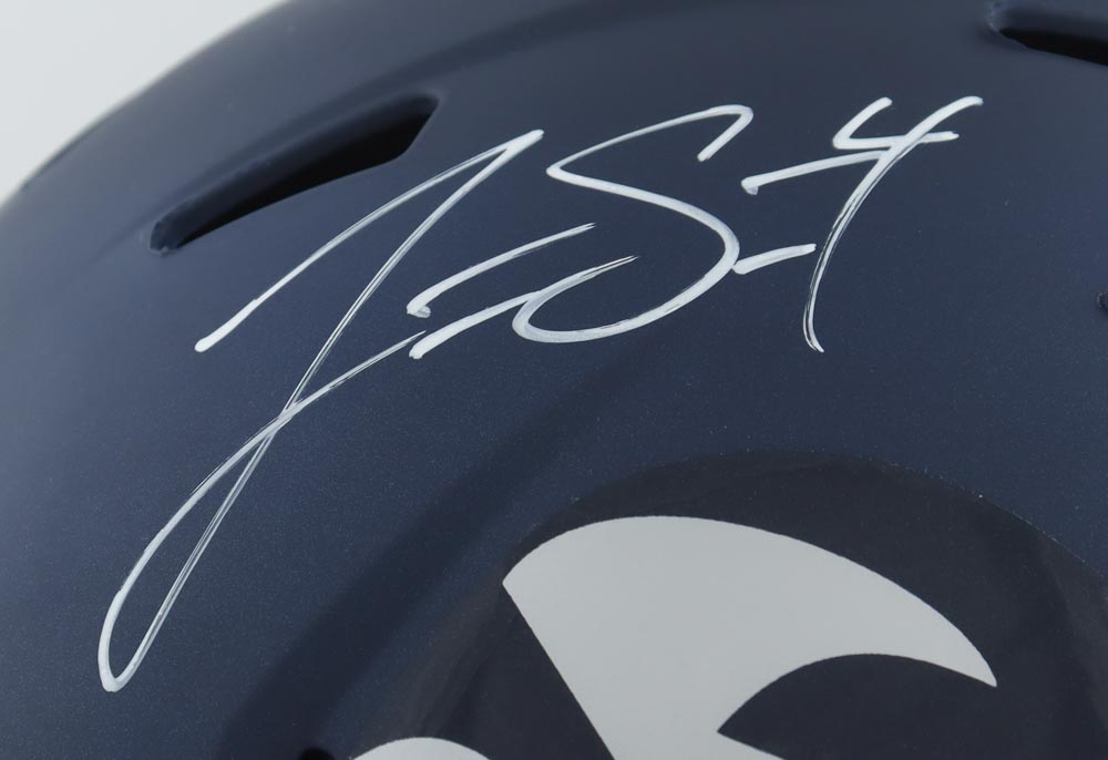 Jarrett Stidham Signed Patriots Full-Size AMP Alternate Speed Helmet (PSA) at PristineAuction.com Jarrett Stidham Signed Patriots Full-Size AMP Alternate Speed Helmet (PSA) at PristineAuction.com