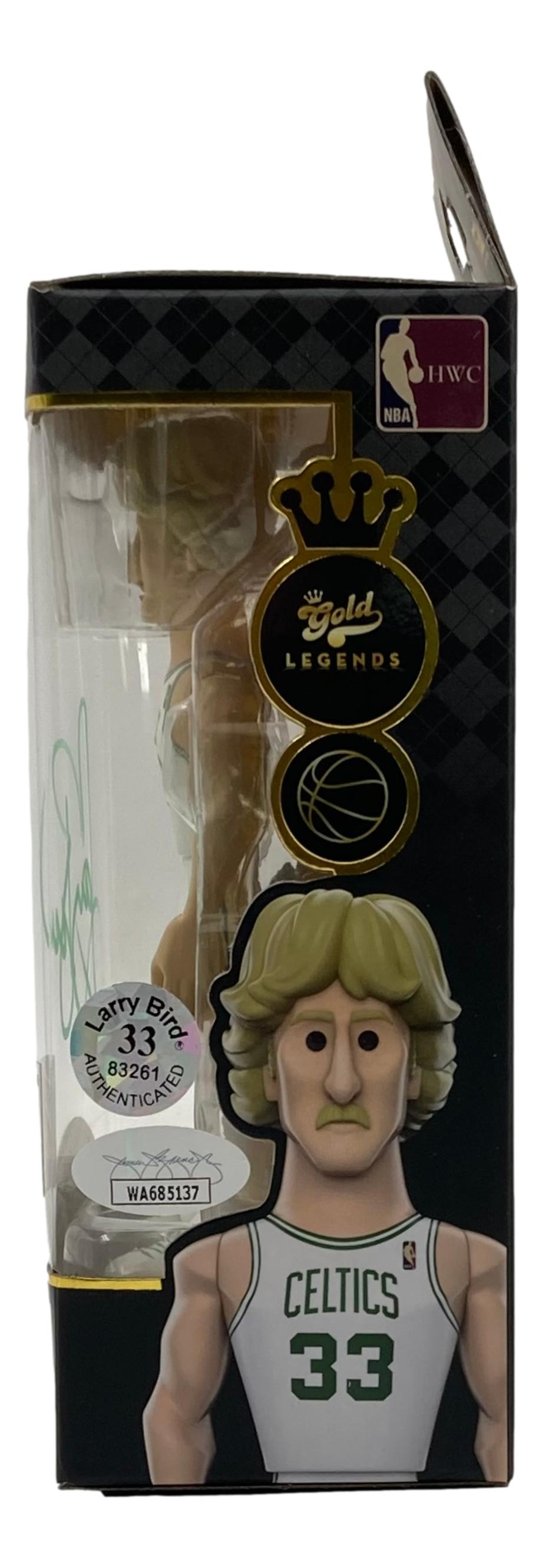 Larry Bird Signed Funko Gold Legends Premium Vinyl Figure (JSA & Bird) at PristineAuction.com Larry Bird Signed Funko Gold Legends Premium Vinyl Figure (JSA & Bird) at PristineAuction.com