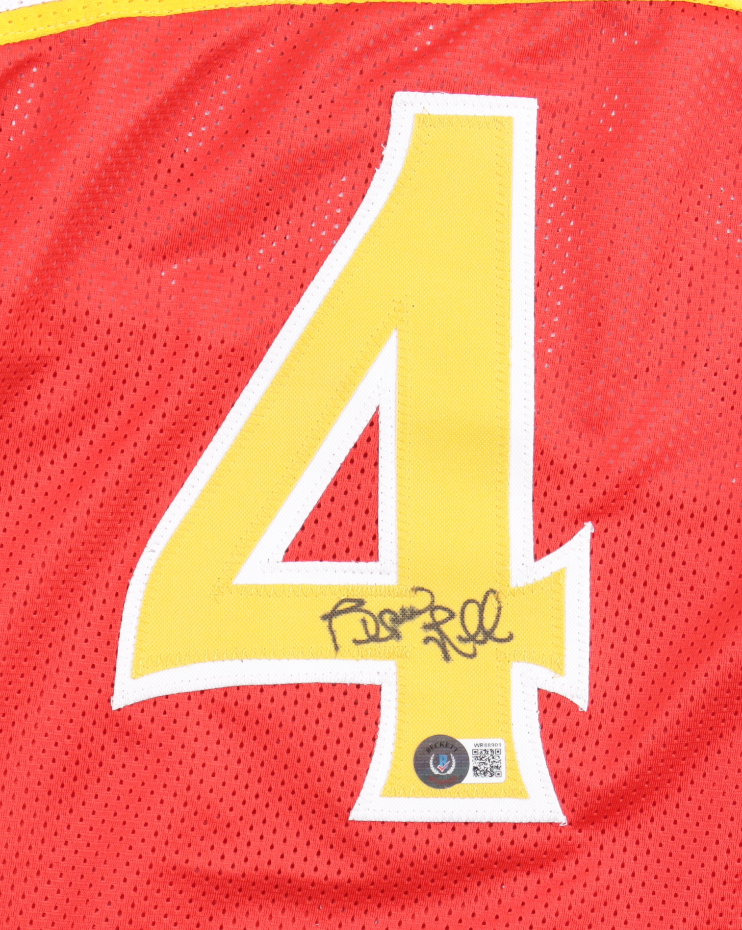 Spud Webb Signed Jersey (Beckett) at PristineAuction.com Spud Webb Signed Jersey (Beckett) at PristineAuction.com