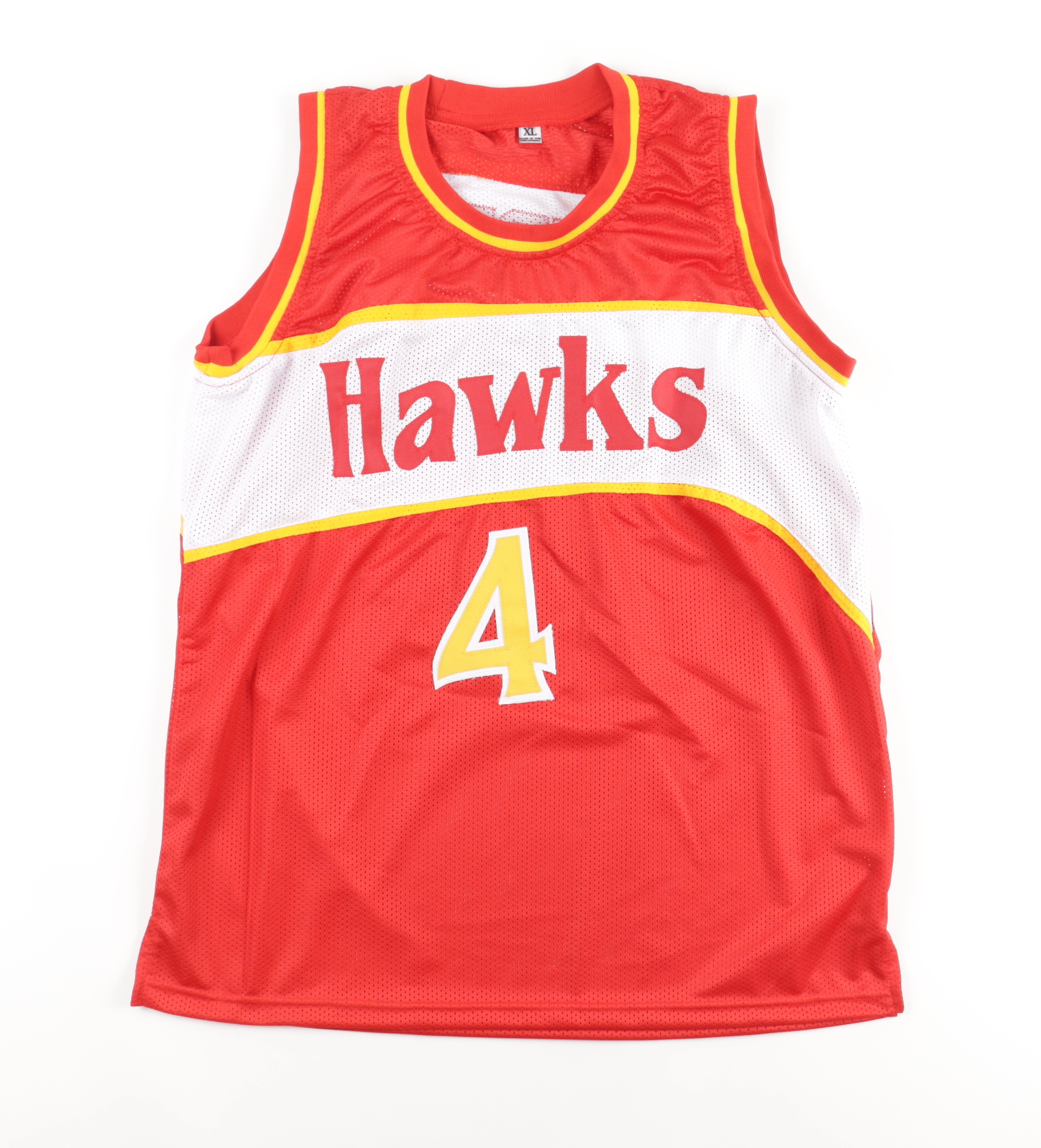 Spud Webb Signed Jersey (Beckett) at PristineAuction.com Spud Webb Signed Jersey (Beckett) at PristineAuction.com