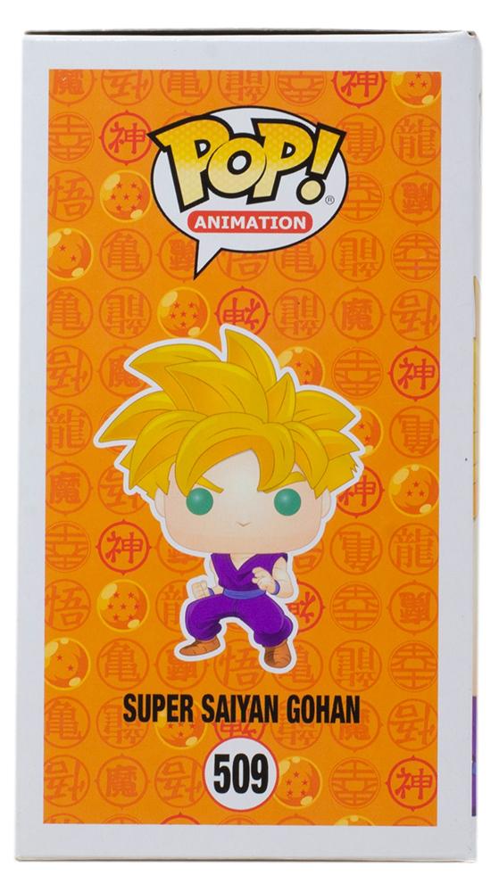 Kyle Hebert Signed "Dragon Ball Z" #509 Super Saiyan Gohan Funko Pop! Vinyl Figure (JSA) at PristineAuction.com Kyle Hebert Signed "Dragon Ball Z" #509 Super Saiyan Gohan Funko Pop! Vinyl Figure (JSA) at PristineAuction.com
