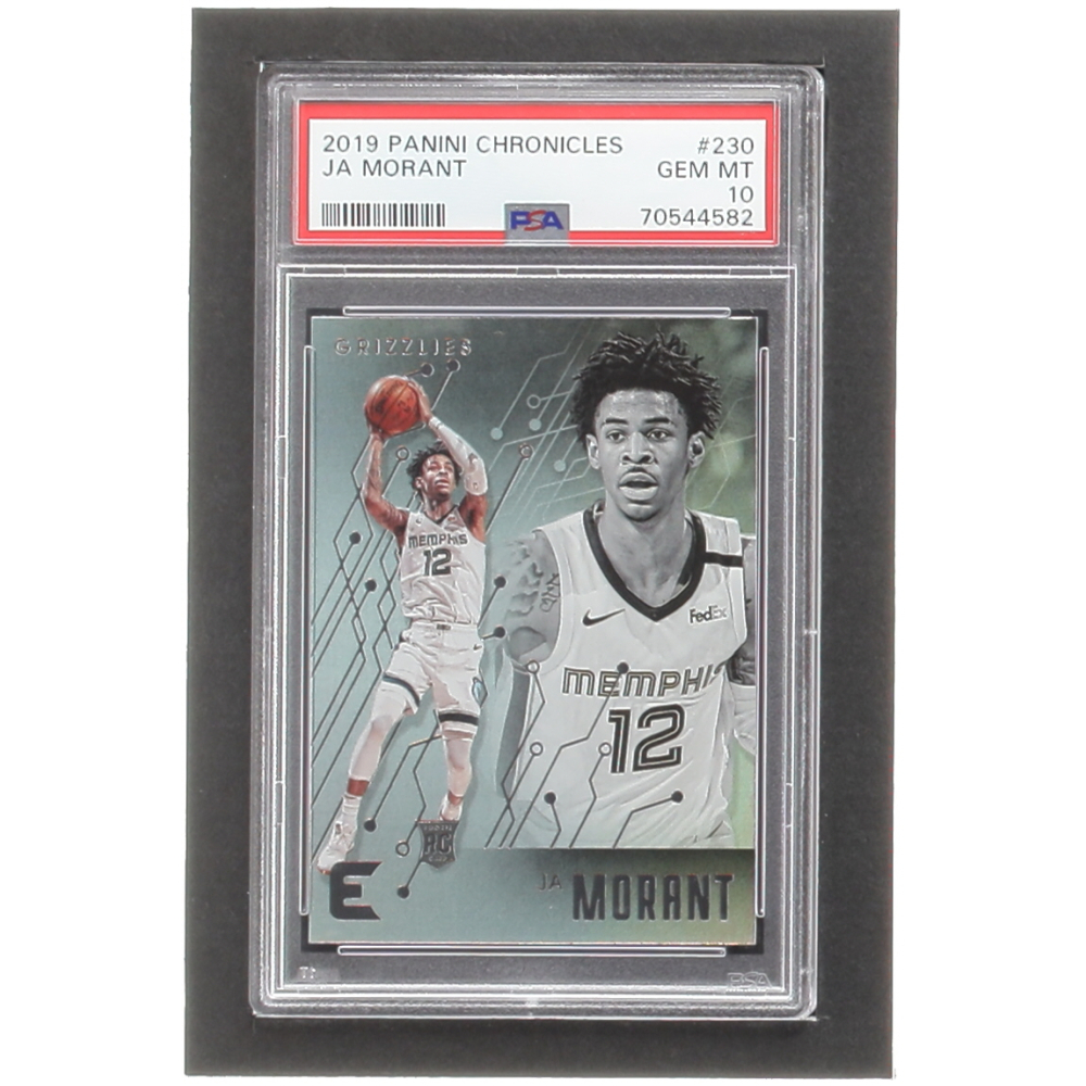 Ja Morant 2019 Panini Chronicles Rookie Card #230 - PSA 10 Graded  Basketball Card