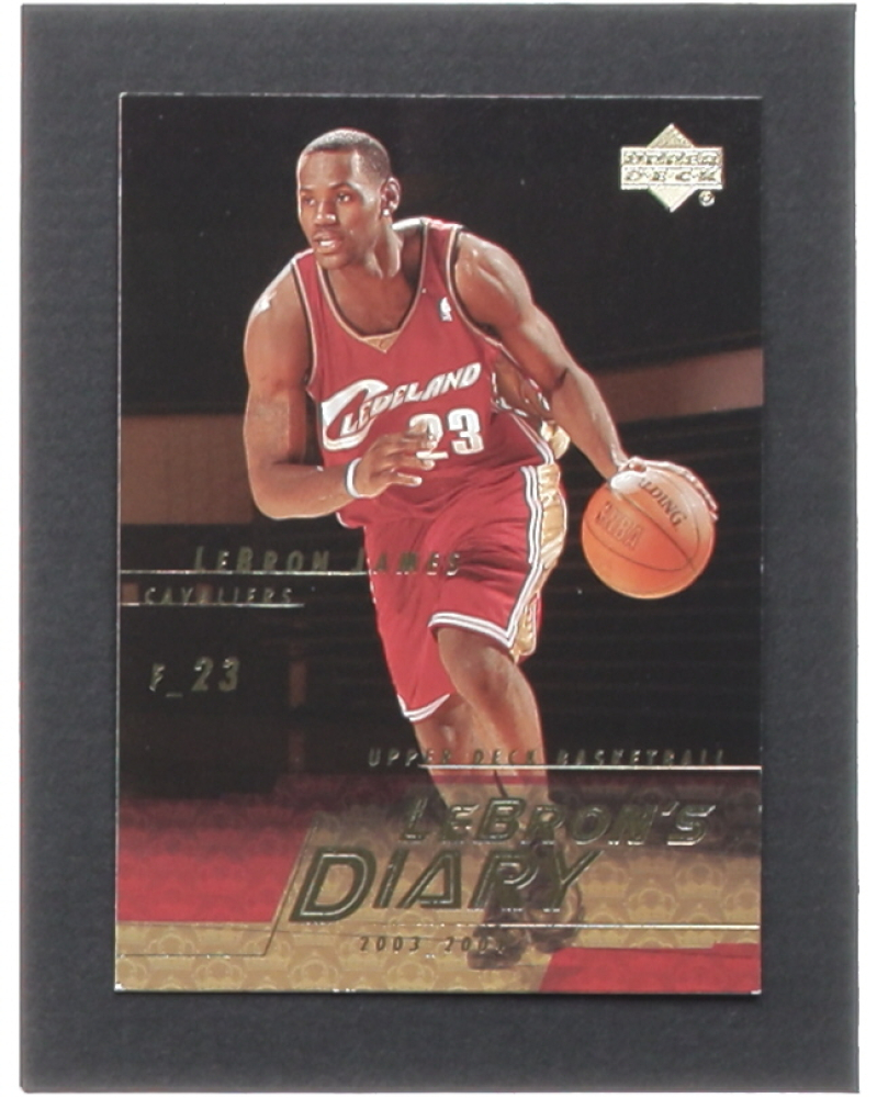 upper deck lebron's diary
