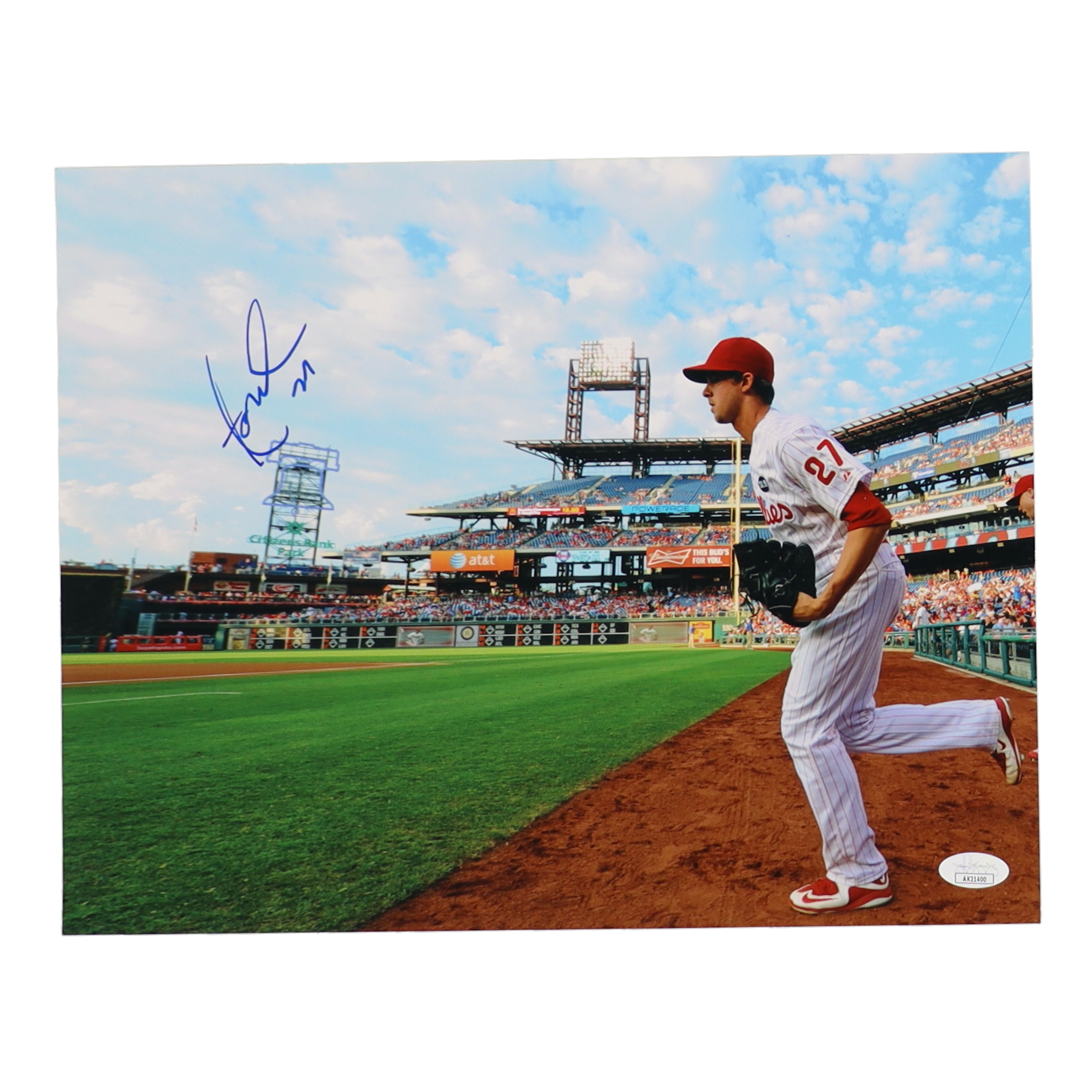 Aaron Nola Signed Phillies 11x14 Photo (JSA) at PristineAuction.com Aaron Nola Signed Phillies 11x14 Photo (JSA) at PristineAuction.com