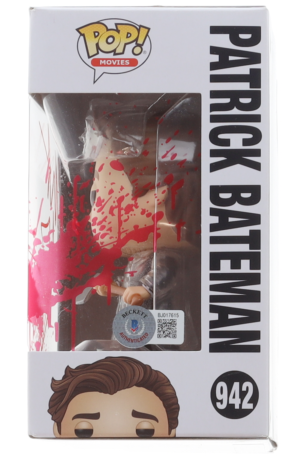 Christian Bale Signed "American Psycho" #942 Patrick Bateman Funko Pop! Vinyl Figure (Beckett) at PristineAuction.com Christian Bale Signed "American Psycho" #942 Patrick Bateman Funko Pop! Vinyl Figure (Beckett) at PristineAuction.com