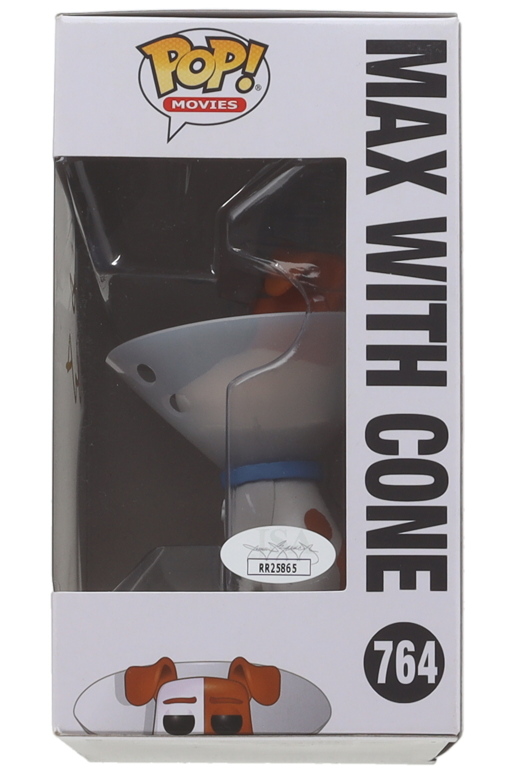 Patton Oswalt Signed "The Secret Life of Pets 2" #764 Max with Cone Funko Pop! Vinyl Figure (Beckett) at PristineAuction.com Patton Oswalt Signed "The Secret Life of Pets 2" #764 Max with Cone Funko Pop! Vinyl Figure (Beckett) at PristineAuction.com