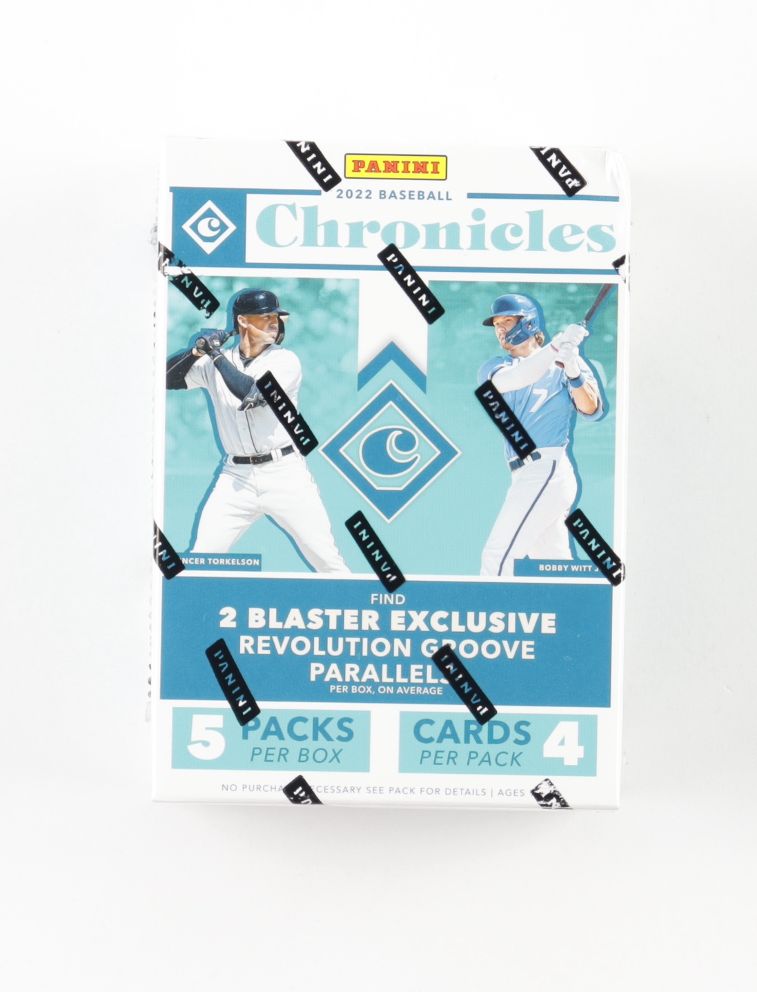 2022 Panini Chronicles Baseball Blaster Box with (5) Packs at PristineAuction.com 2022 Panini Chronicles Baseball Blaster Box with (5) Packs at PristineAuction.com