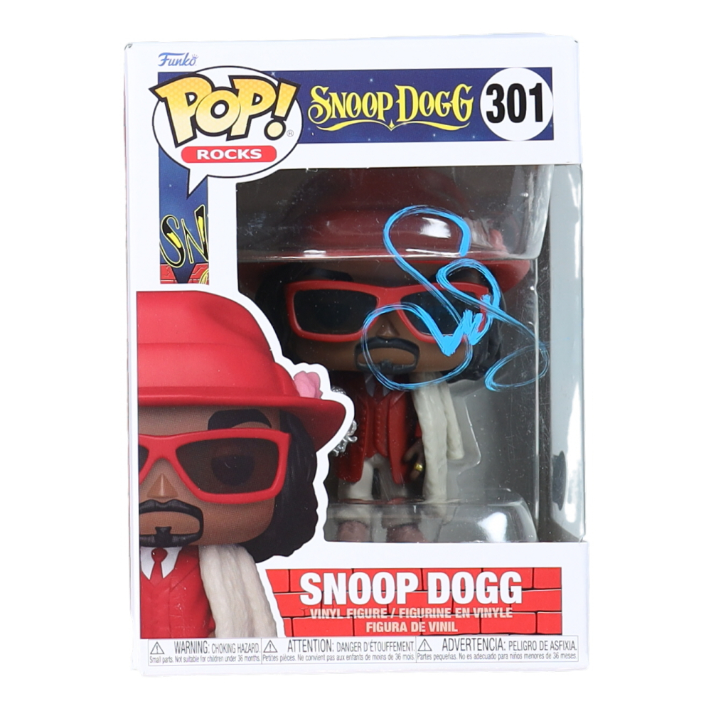 SNOOP DOGG SIGNED FUNKO POP JSA COA AUTOGRAPHED RAPPER ROCKS