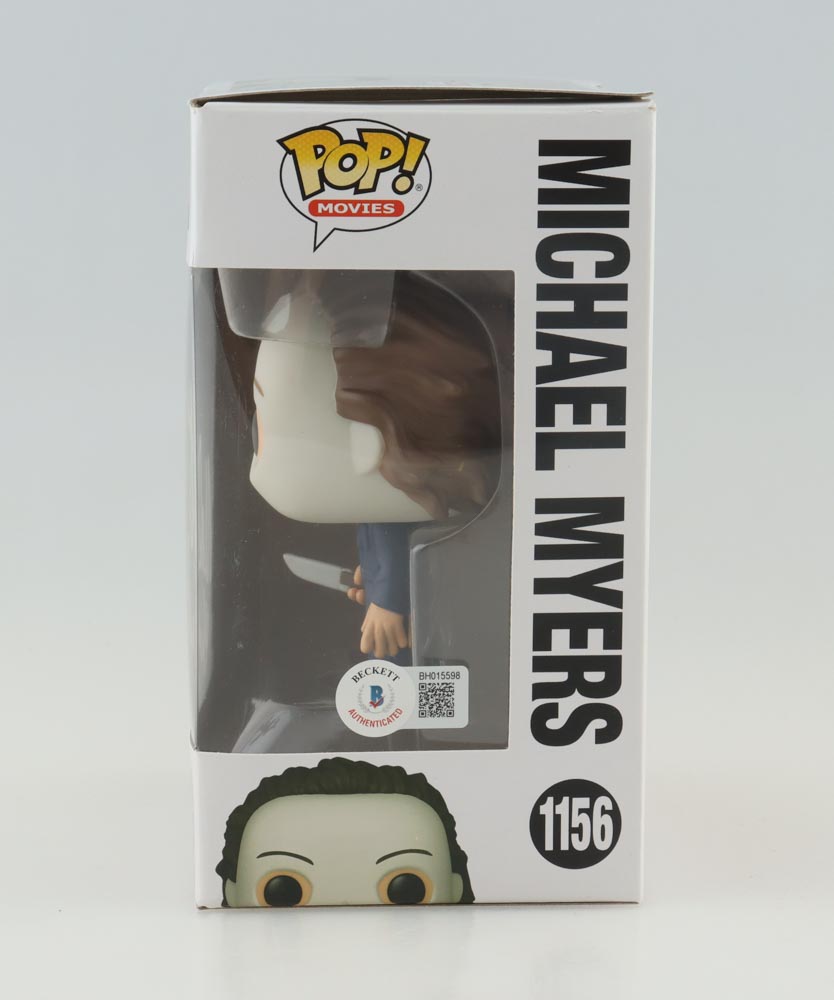 Nick Castle Signed "Halloween" #1156 Michael Myers Funko Pop! Vinyl Figure Inscribed "The Shape" (Beckett) at PristineAuction.com Nick Castle Signed "Halloween" #1156 Michael Myers Funko Pop! Vinyl Figure Inscribed "The Shape" (Beckett) at PristineAuction.com