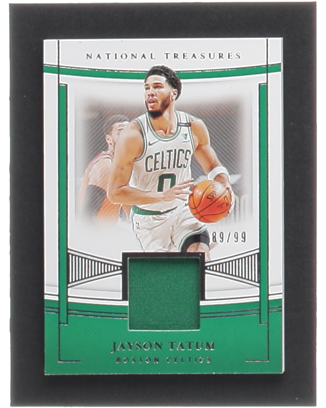 Jayson Tatum 2020-21 Panini National Treasures #12 #89/99 at PristineAuction.com Jayson Tatum 2020-21 Panini National Treasures #12 #89/99 at PristineAuction.com