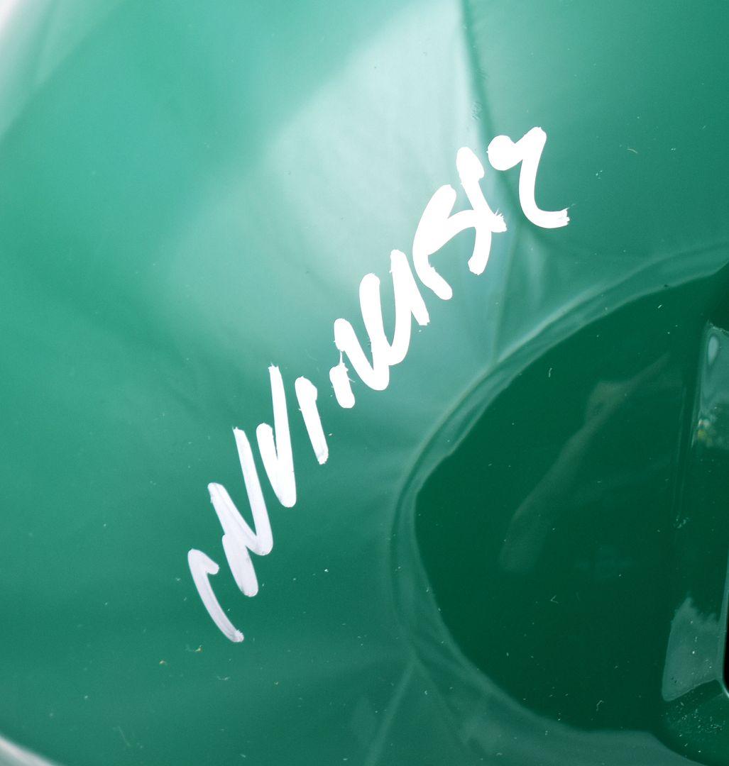 Vince Papale Signed Eagles Full-Size Throwback Speed Helmet Inscribed "Rocky" & "Invincible" (Beckett) at PristineAuction.com Vince Papale Signed Eagles Full-Size Throwback Speed Helmet Inscribed "Rocky" & "Invincible" (Beckett) at PristineAuction.com