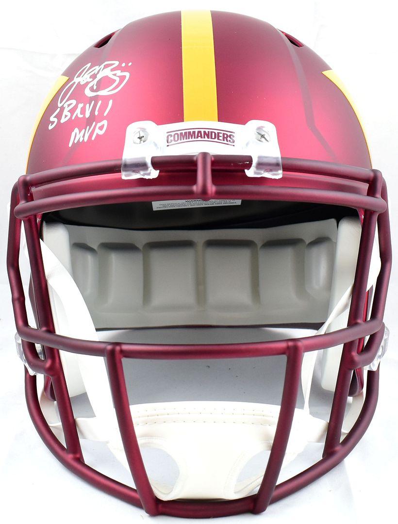 John Riggins, Doug Williams, & Mark Rypien Signed Commanders Full-Size Speed Helmet With (3) Super Bowl Inscriptions (Beckett) at PristineAuction.com John Riggins, Doug Williams, & Mark Rypien Signed Commanders Full-Size Speed Helmet With (3) Super Bowl Inscriptions (Beckett) at PristineAuction.com