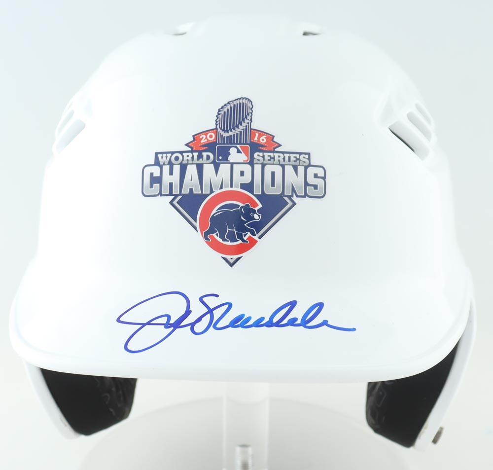 Joe Maddon Signed Cubs 2016 World Series Full-Size Batting Helmet (PSA) at PristineAuction.com Joe Maddon Signed Cubs 2016 World Series Full-Size Batting Helmet (PSA) at PristineAuction.com