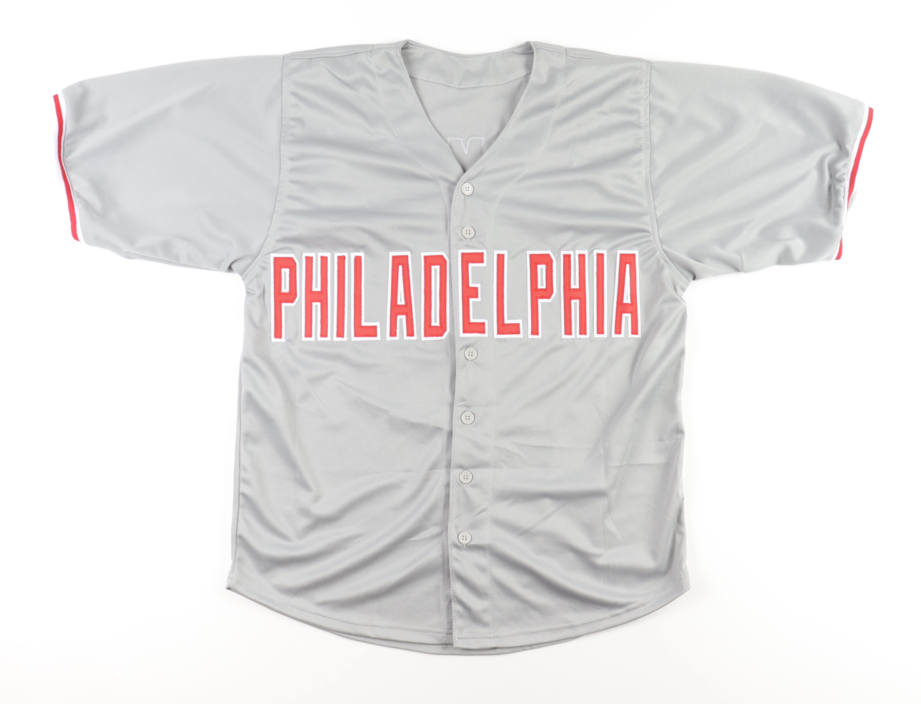 Rob Thomson Signed Jersey (Beckett) at PristineAuction.com Rob Thomson Signed Jersey (Beckett) at PristineAuction.com