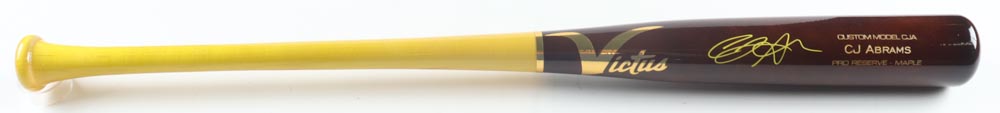 CJ Abrams Signed Victus Player Model Baseball Bat (JSA) at PristineAuction.com CJ Abrams Signed Victus Player Model Baseball Bat (JSA) at PristineAuction.com