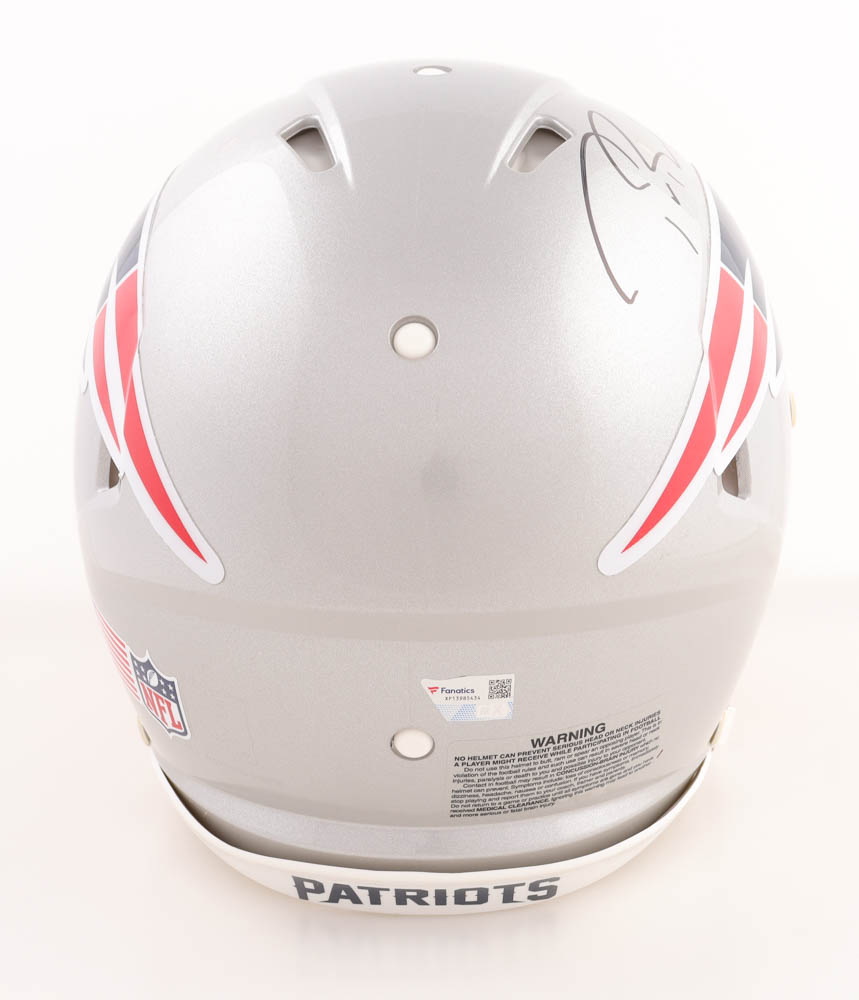 Tom Brady Signed Patriots Full-Size Speed Helmet (Fanatics) at PristineAuction.com Tom Brady Signed Patriots Full-Size Speed Helmet (Fanatics) at PristineAuction.com