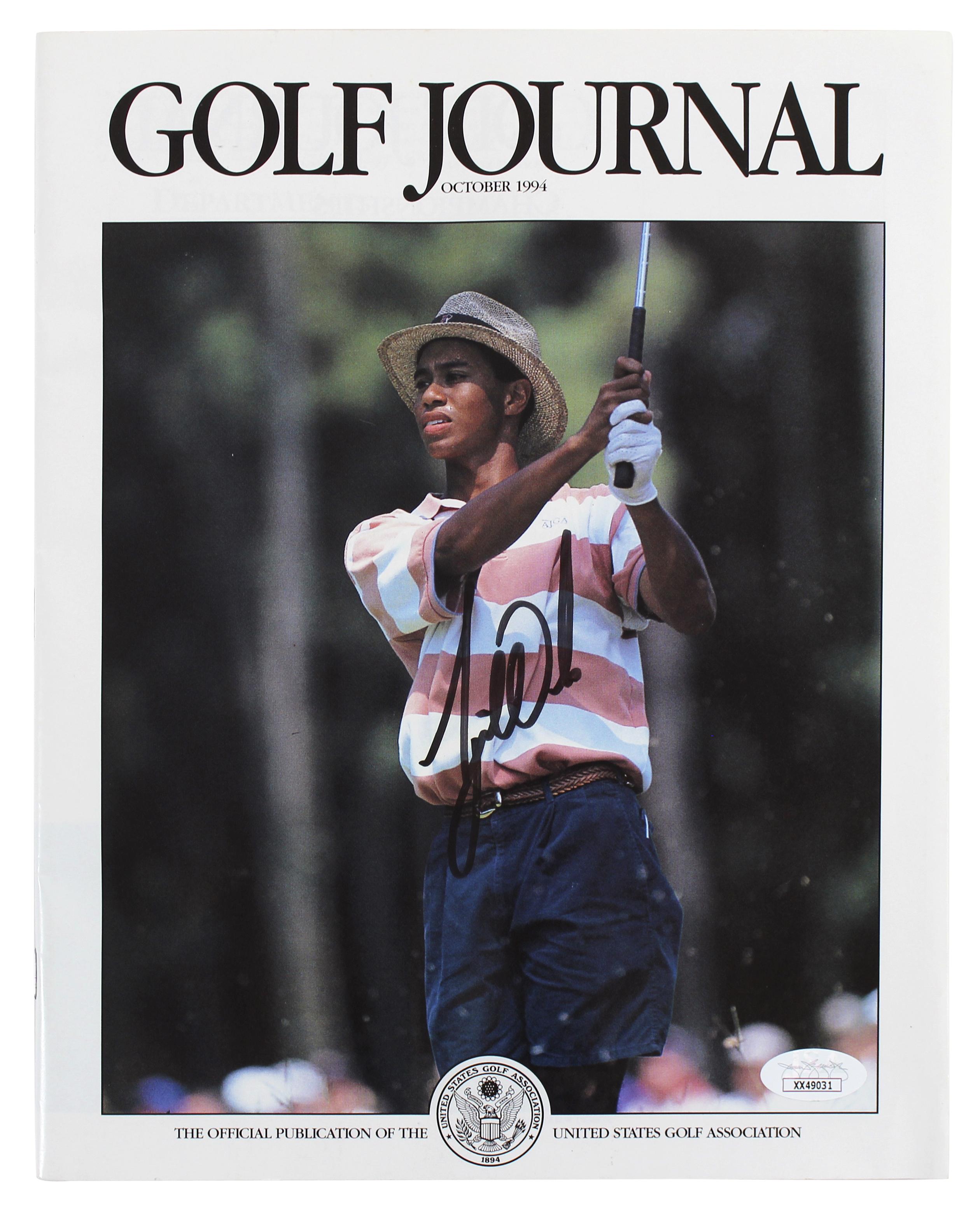 Tiger Woods Signed October 1994 "Golf Journal" Magazine (JSA) at PristineAuction.com Tiger Woods Signed October 1994 "Golf Journal" Magazine (JSA) at PristineAuction.com