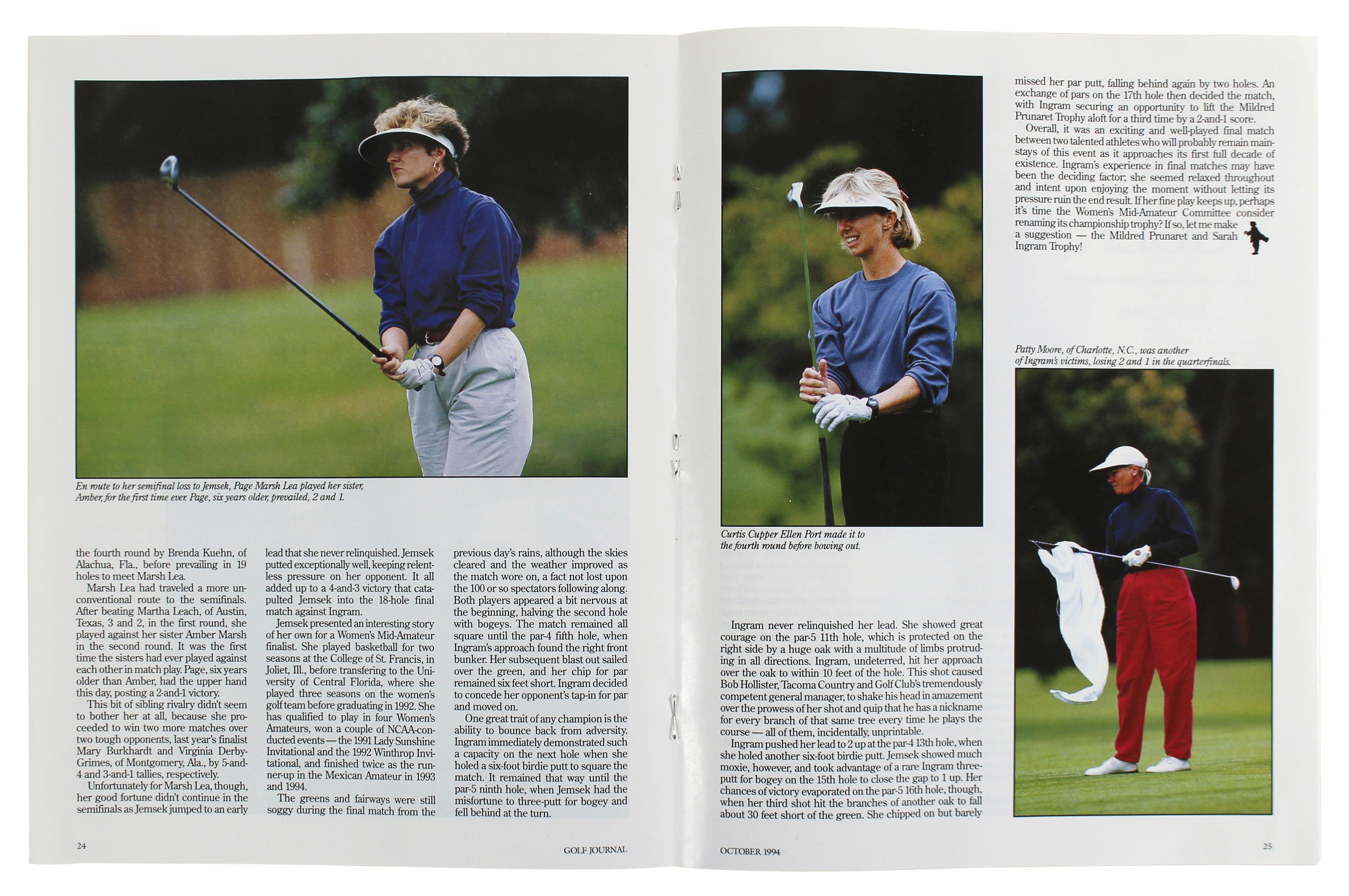 Tiger Woods Signed October 1994 "Golf Journal" Magazine (JSA) at PristineAuction.com Tiger Woods Signed October 1994 "Golf Journal" Magazine (JSA) at PristineAuction.com