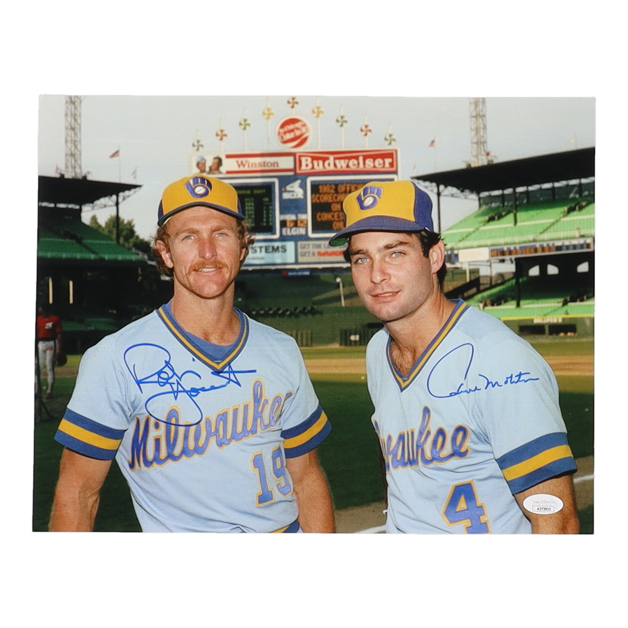 Robin Yount & Paul Molitor Signed Brewers 11x14 Photo (JSA) at PristineAuction.com Robin Yount & Paul Molitor Signed Brewers 11x14 Photo (JSA) at PristineAuction.com