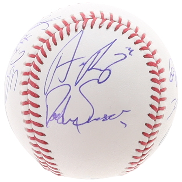 Braves 2021 World Series Baseball Team-Signed by (11) with William Contreras, Guillermo Heredia, Ozzie Albies, Jesse Chavez, Kyle Wright (JSA) at PristineAuction.com Braves 2021 World Series Baseball Team-Signed by (11) with William Contreras, Guillermo Heredia, Ozzie Albies, Jesse Chavez, Kyle Wright (JSA) at PristineAuction.com