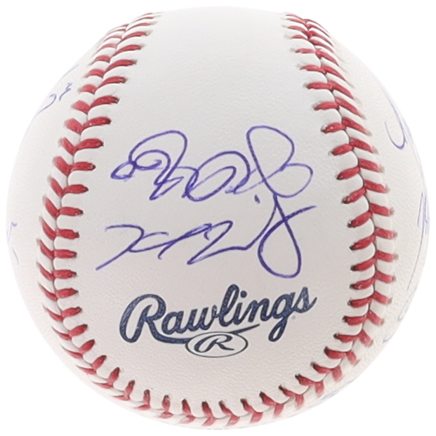 Braves 2021 World Series Baseball Team-Signed by (11) with William Contreras, Guillermo Heredia, Ozzie Albies, Jesse Chavez, Kyle Wright (JSA) at PristineAuction.com Braves 2021 World Series Baseball Team-Signed by (11) with William Contreras, Guillermo Heredia, Ozzie Albies, Jesse Chavez, Kyle Wright (JSA) at PristineAuction.com