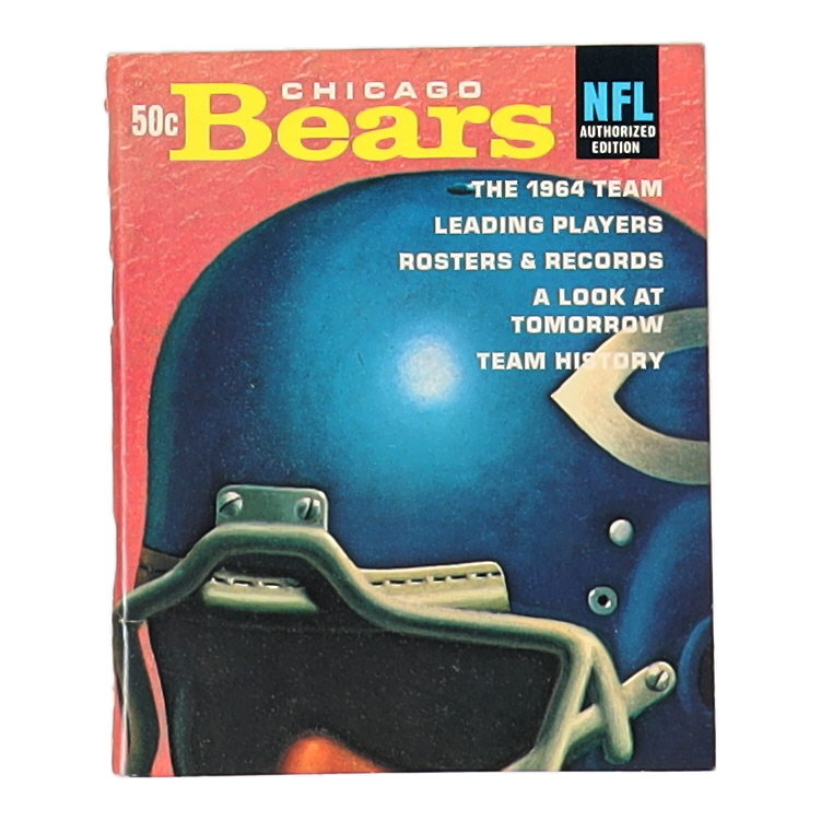 1964 Chicago Bears Official Program at PristineAuction.com 1964 Chicago Bears Official Program at PristineAuction.com