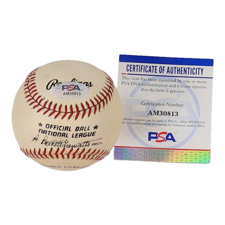 Phil Niekro Signed ONL Baseball (PSA) at PristineAuction.com Phil Niekro Signed ONL Baseball (PSA) at PristineAuction.com