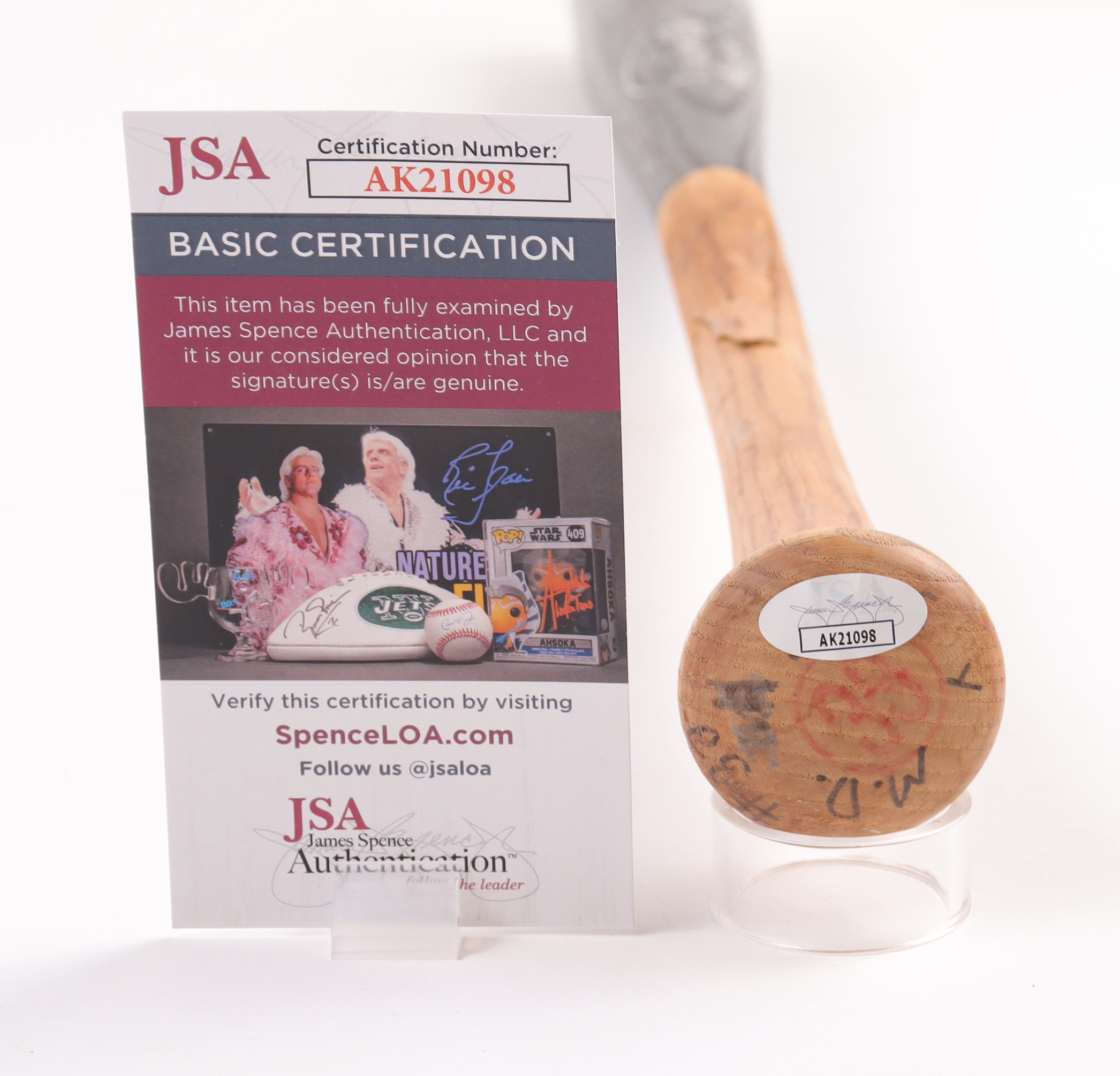 Jeff Kent Signed Louisville Slugger Pro Stock Baseball Bat Inscribed "NL MVP 2000" (JSA) at PristineAuction.com Jeff Kent Signed Louisville Slugger Pro Stock Baseball Bat Inscribed "NL MVP 2000" (JSA) at PristineAuction.com