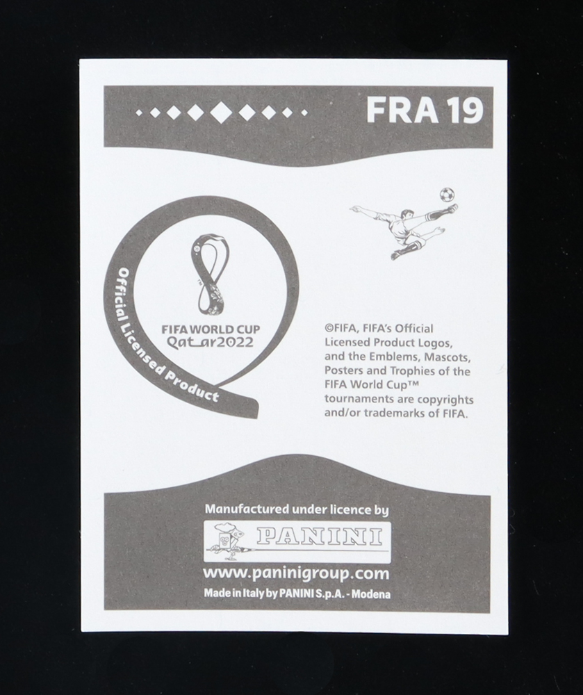 Kylian Mbappe 2022 Panini World Cup Stickers #FRA19 at PristineAuction.com Kylian Mbappe 2022 Panini World Cup Stickers #FRA19 at PristineAuction.com