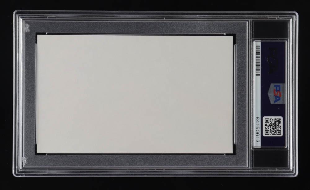 Leviticus “Levi” Dillon Signed Index Card (PSA) at PristineAuction.com Leviticus “Levi” Dillon Signed Index Card (PSA) at PristineAuction.com