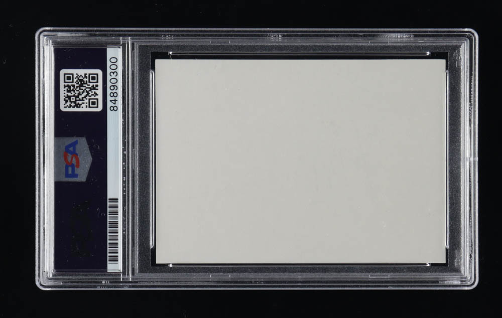 Admiral William H. McRaven Signed 2.5x3.5 Cut (PSA) at PristineAuction.com Admiral William H. McRaven Signed 2.5x3.5 Cut (PSA) at PristineAuction.com