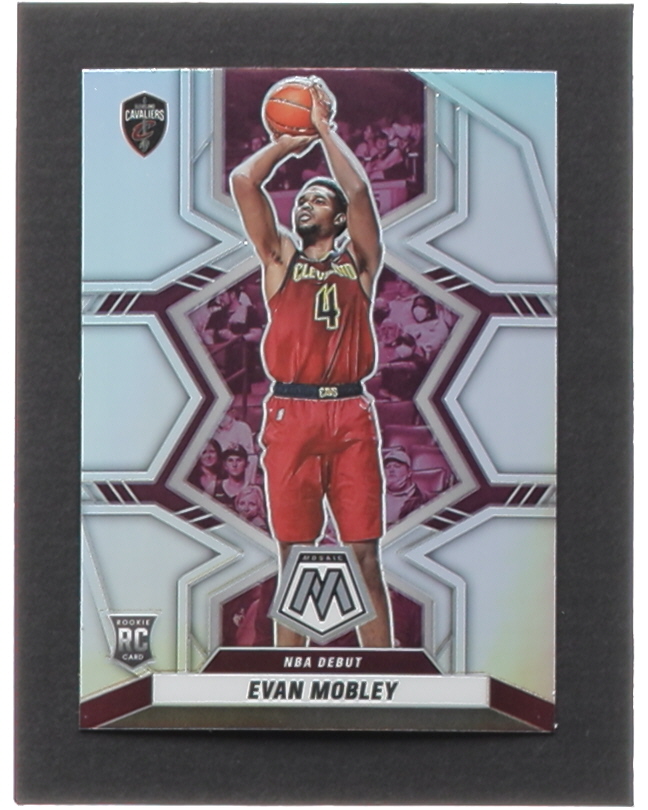 Evan Mobley 2021-22 Panini Mosaic Silver #263 DEB RC at PristineAuction.com Evan Mobley 2021-22 Panini Mosaic Silver #263 DEB RC at PristineAuction.com