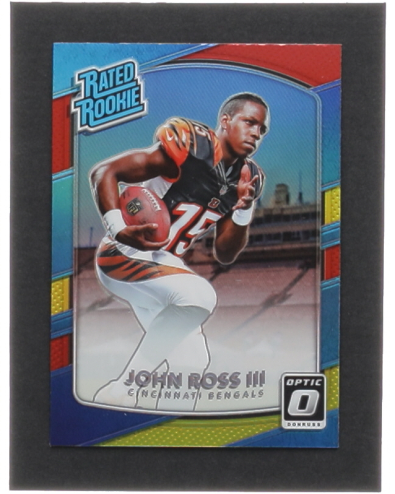 John Ross III 2017 Donruss Optic Red and Yellow #194 RR RC