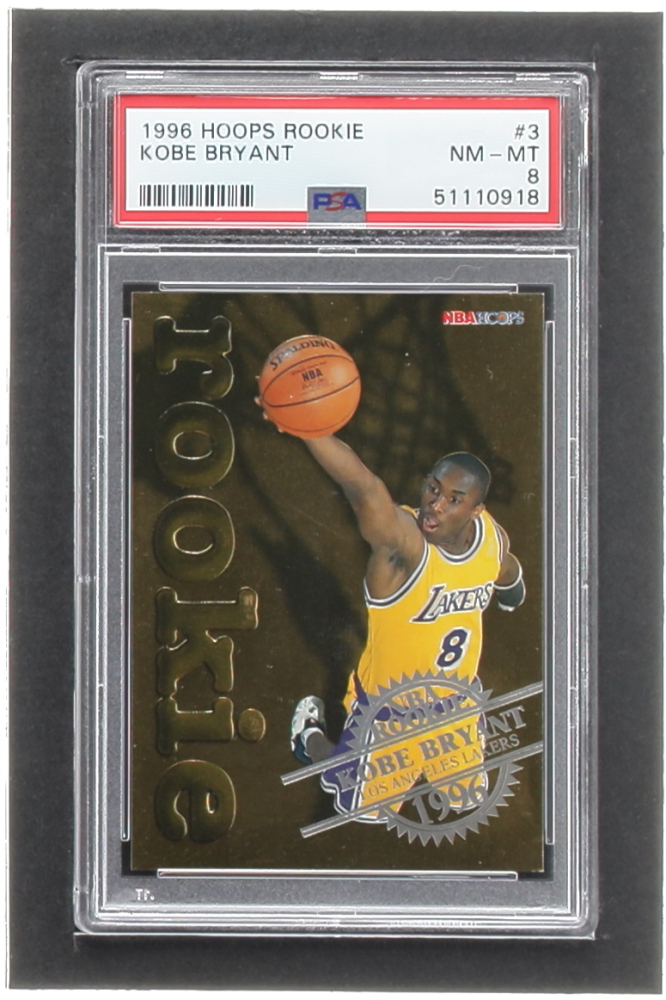 Kobe Bryant 1996-97 Hoops Rookies #3 (PSA 8) | Pristine Auction