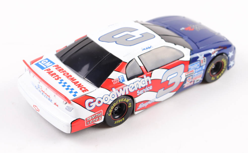 Dale Earnhardt LE #3 100th Olympics Atlanta 1996 Monte Carlo 1:24 Scale Die-Cast Car with Grandstand at PristineAuction.com Dale Earnhardt LE #3 100th Olympics Atlanta 1996 Monte Carlo 1:24 Scale Die-Cast Car with Grandstand at PristineAuction.com