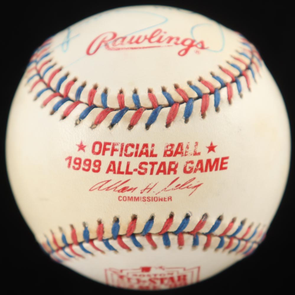David Cone, Luis Tiant & Mike Piazza Signed 1999 All-Star Game Baseball with Display Case (PSA) at PristineAuction.com David Cone, Luis Tiant & Mike Piazza Signed 1999 All-Star Game Baseball with Display Case (PSA) at PristineAuction.com