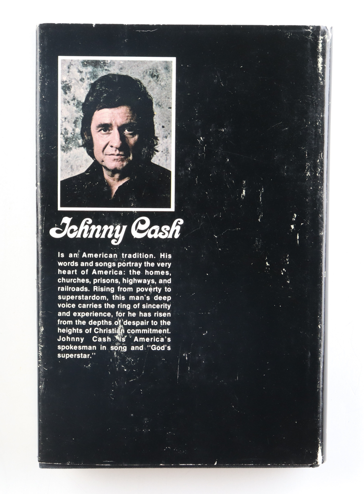 Johnny Cash Signed "Man In Black" Hardcover Book (Beckett) at PristineAuction.com Johnny Cash Signed "Man In Black" Hardcover Book (Beckett) at PristineAuction.com