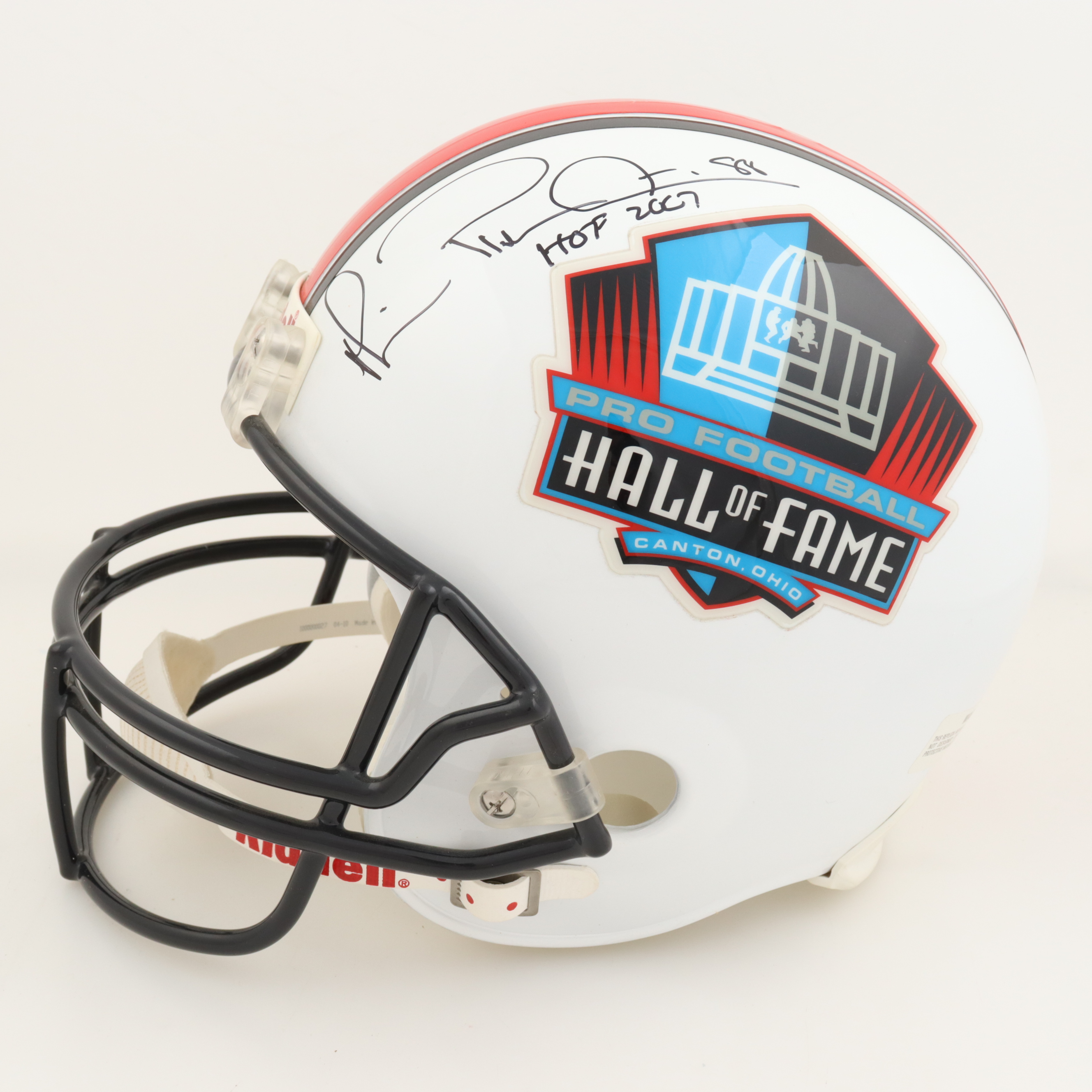 Michael "Playmaker" Irvin Signed Pro Football Hall of Fame Full-Size Helmet Inscribed "HOF 2007" (JSA) at PristineAuction.com Michael "Playmaker" Irvin Signed Pro Football Hall of Fame Full-Size Helmet Inscribed "HOF 2007" (JSA) at PristineAuction.com