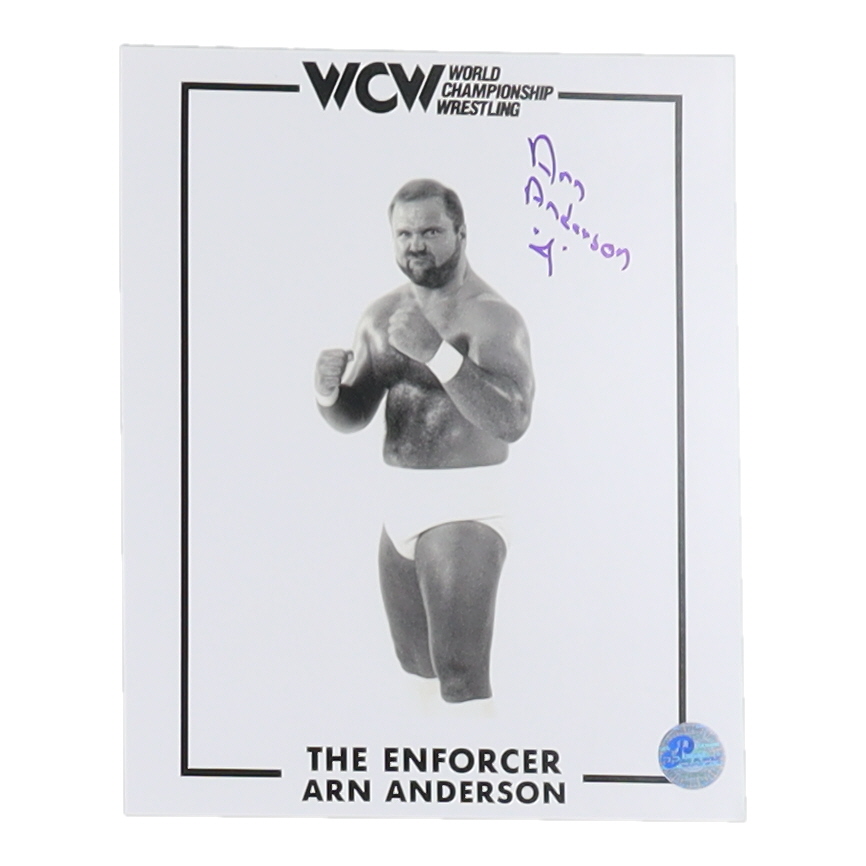 Arn Anderson Signed WCW 8x10 Photo (Pro Player) at PristineAuction.com Arn Anderson Signed WCW 8x10 Photo (Pro Player) at PristineAuction.com