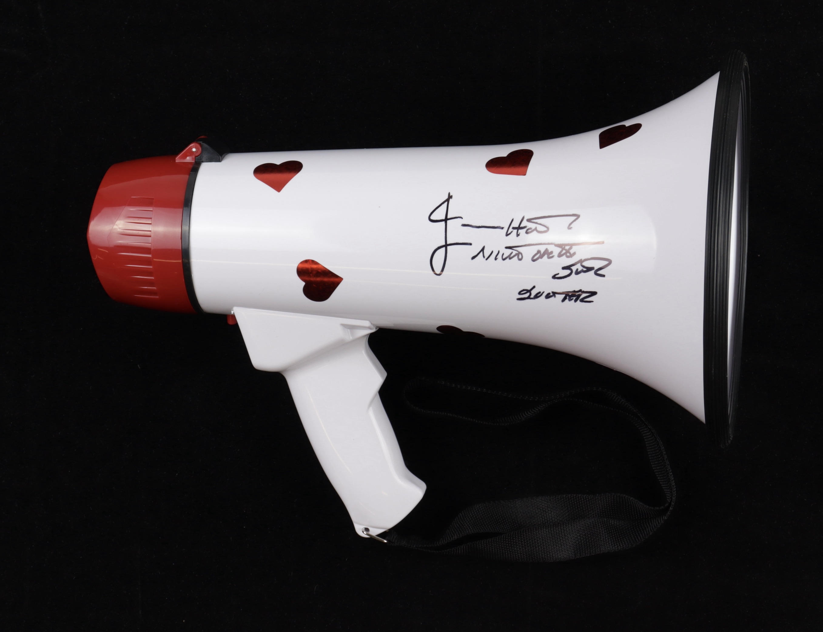 Jimmy Hart Signed Megaphone Inscribed "Mouth of the South" & "2005 HOF" (JSA) at PristineAuction.com Jimmy Hart Signed Megaphone Inscribed "Mouth of the South" & "2005 HOF" (JSA) at PristineAuction.com