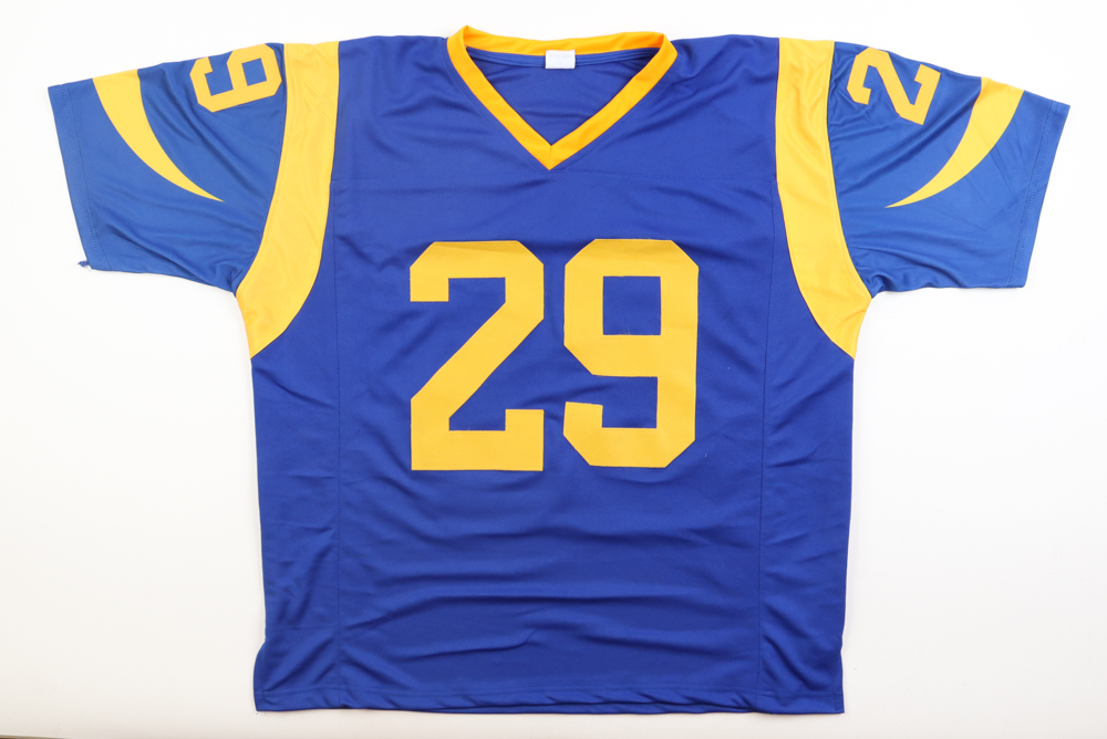 Eric Dickerson Signed Jersey Inscribed "HOF 99" (JSA) at PristineAuction.com Eric Dickerson Signed Jersey Inscribed "HOF 99" (JSA) at PristineAuction.com