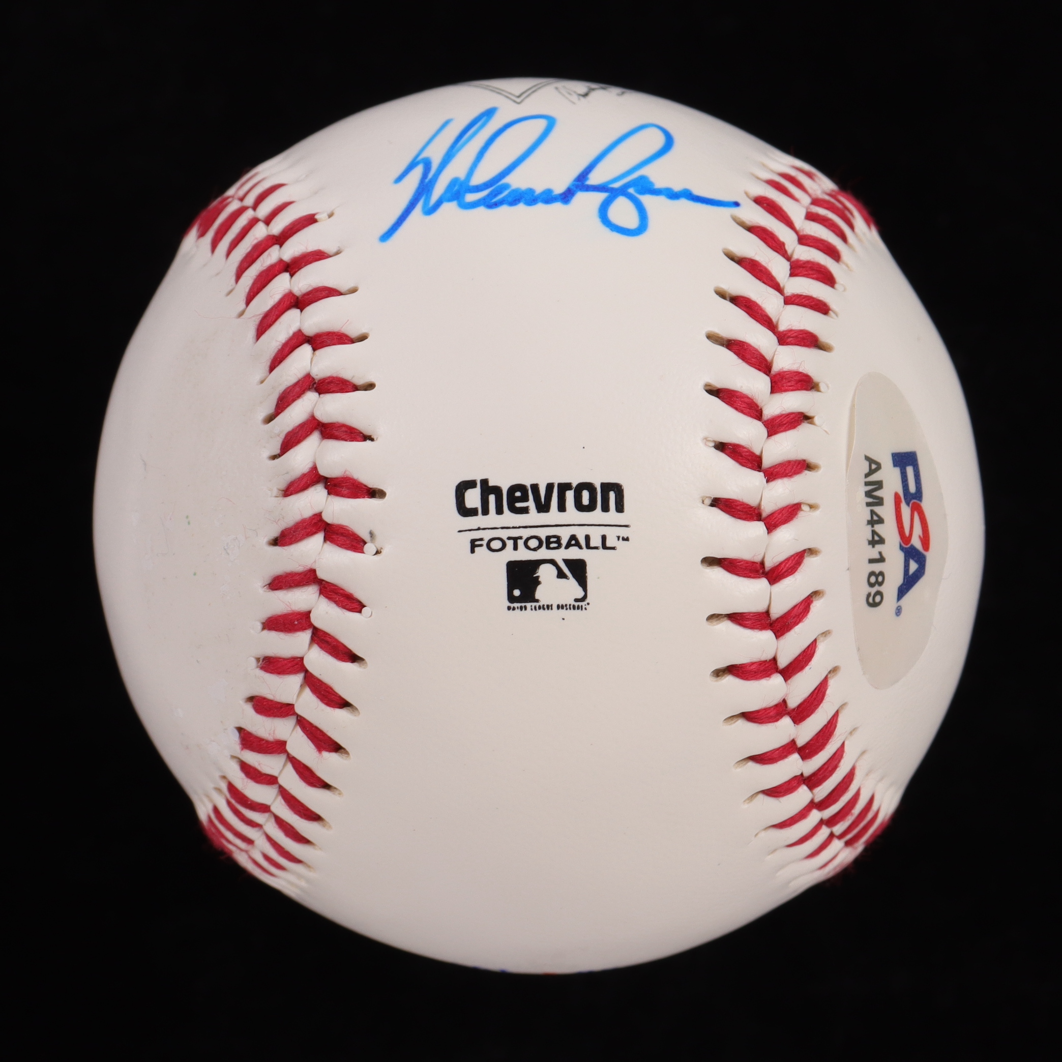 Nolan Ryan Signed Commemorative Logo Baseball With Display Case (PSA) at PristineAuction.com Nolan Ryan Signed Commemorative Logo Baseball With Display Case (PSA) at PristineAuction.com