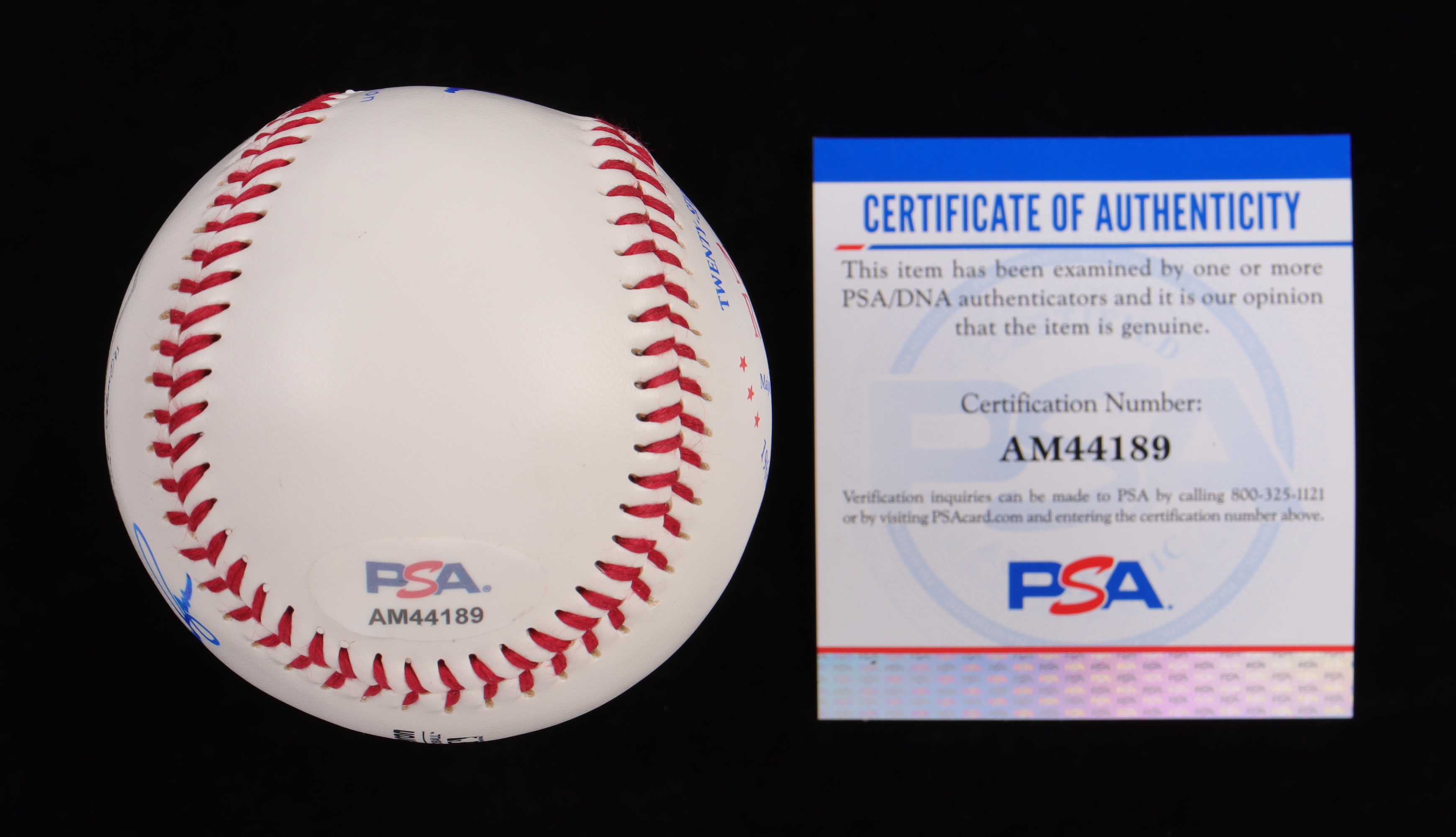 Nolan Ryan Signed Commemorative Logo Baseball With Display Case (PSA) at PristineAuction.com Nolan Ryan Signed Commemorative Logo Baseball With Display Case (PSA) at PristineAuction.com